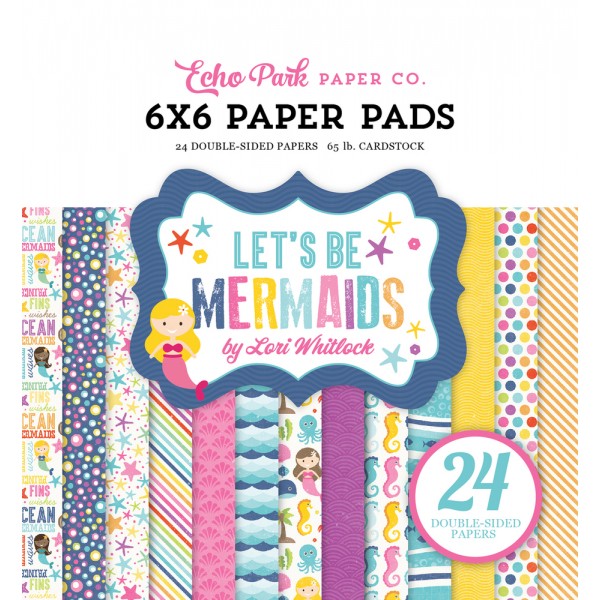 EP Let's Be Mermaids 6x6 Paper Pad