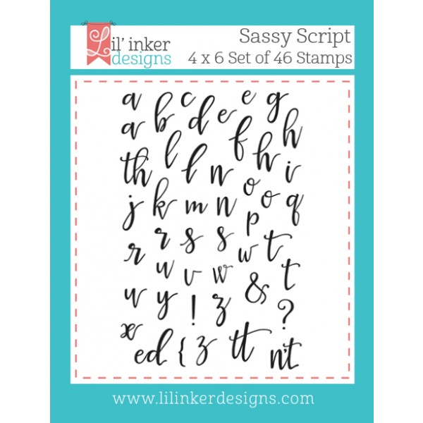 LI Sassy Script Stamps