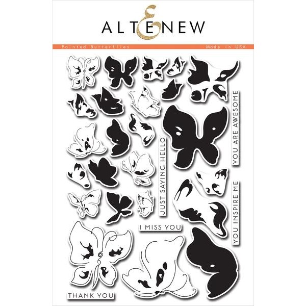 ATN Painted Butterflies Stamp Set