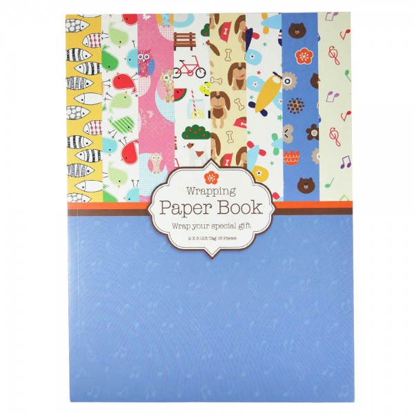 Wrapping Paper Book